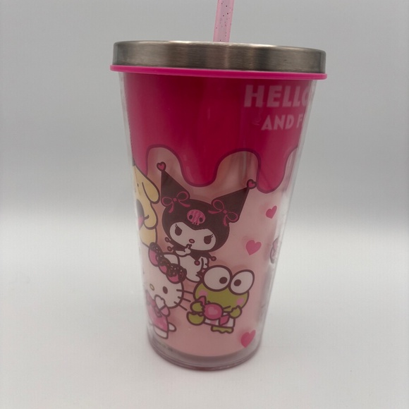 Sanrio Hello Kitty and Friends Double Walled Cartoon Travel Tumbler w/ Straw - Picture 6 of 16